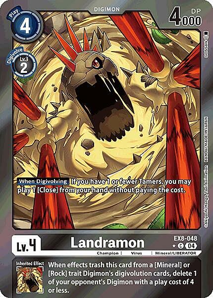 Landramon Card Front