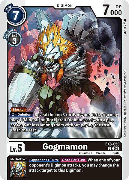 Gogmamon Card Front
