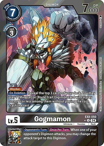 Gogmamon Card Front