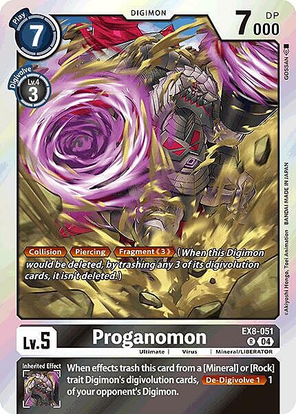 Proganomon Card Front