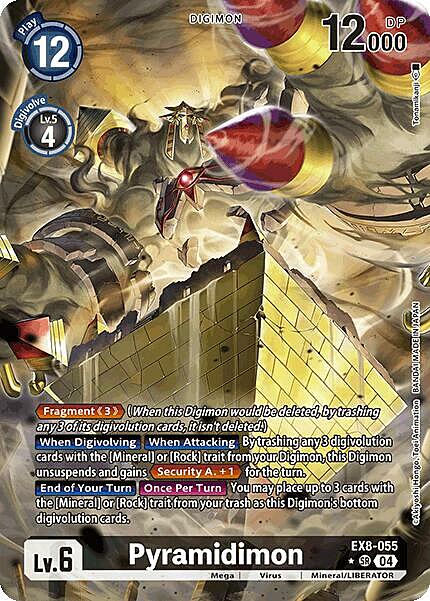 Pyramidimon Card Front