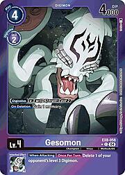 Gesomon · Alternate Art EX8-058a