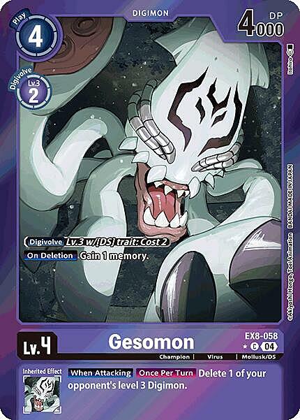 Gesomon Card Front