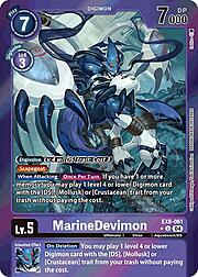 MarineDevimon · Alternate Art EX8-061a