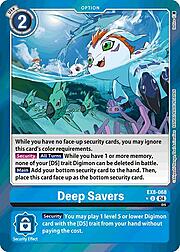 Deep Savers · Alternate Art EX8-068a
