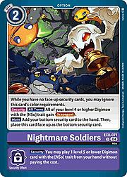Nightmare Soldiers EX8-071