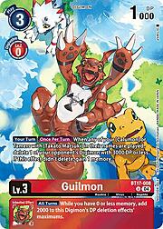 Guilmon · Legend Pack 2024 Box Topper BT17-008