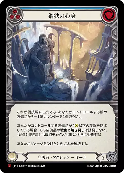 Nerves of Steel Card Front