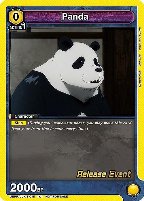 Panda Card Front