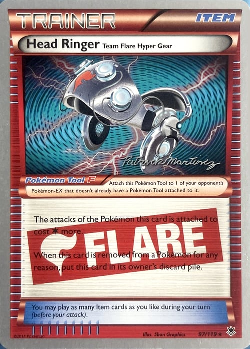 Casco Sonoro Dotazione Extra del Team Flare Card Front