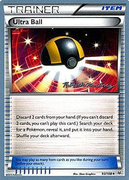 Ultra Ball Card Front