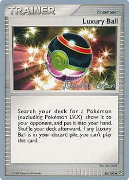 Chic Ball Card Front
