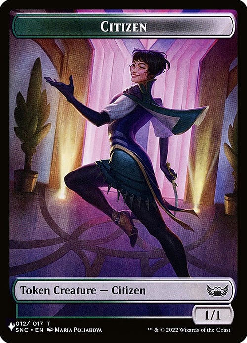 Citizen // Treasure Card Front