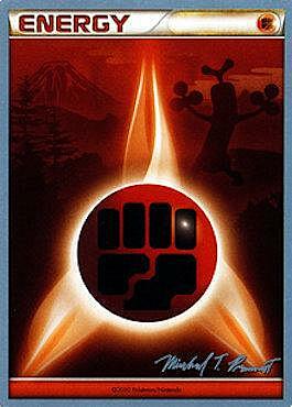 Fighting Energy Card Front