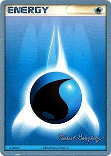 Water Energy Card Front