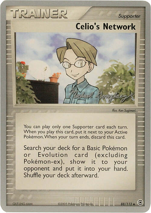 Celio's Network Card Front