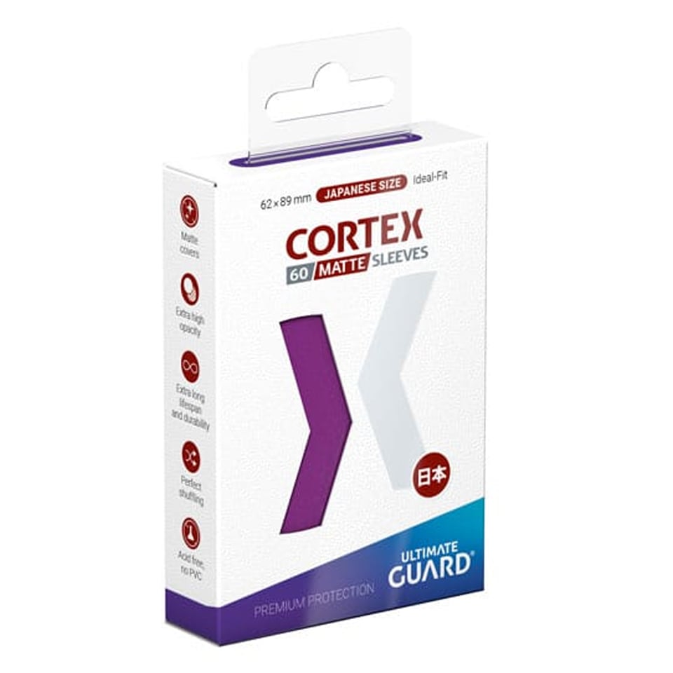 60 Ultimate Guard Cortex Sleeves - Purple