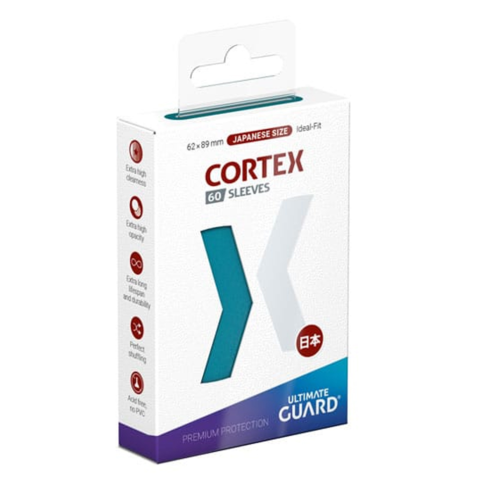 60 Ultimate Guard Cortex Sleeves - Petrol