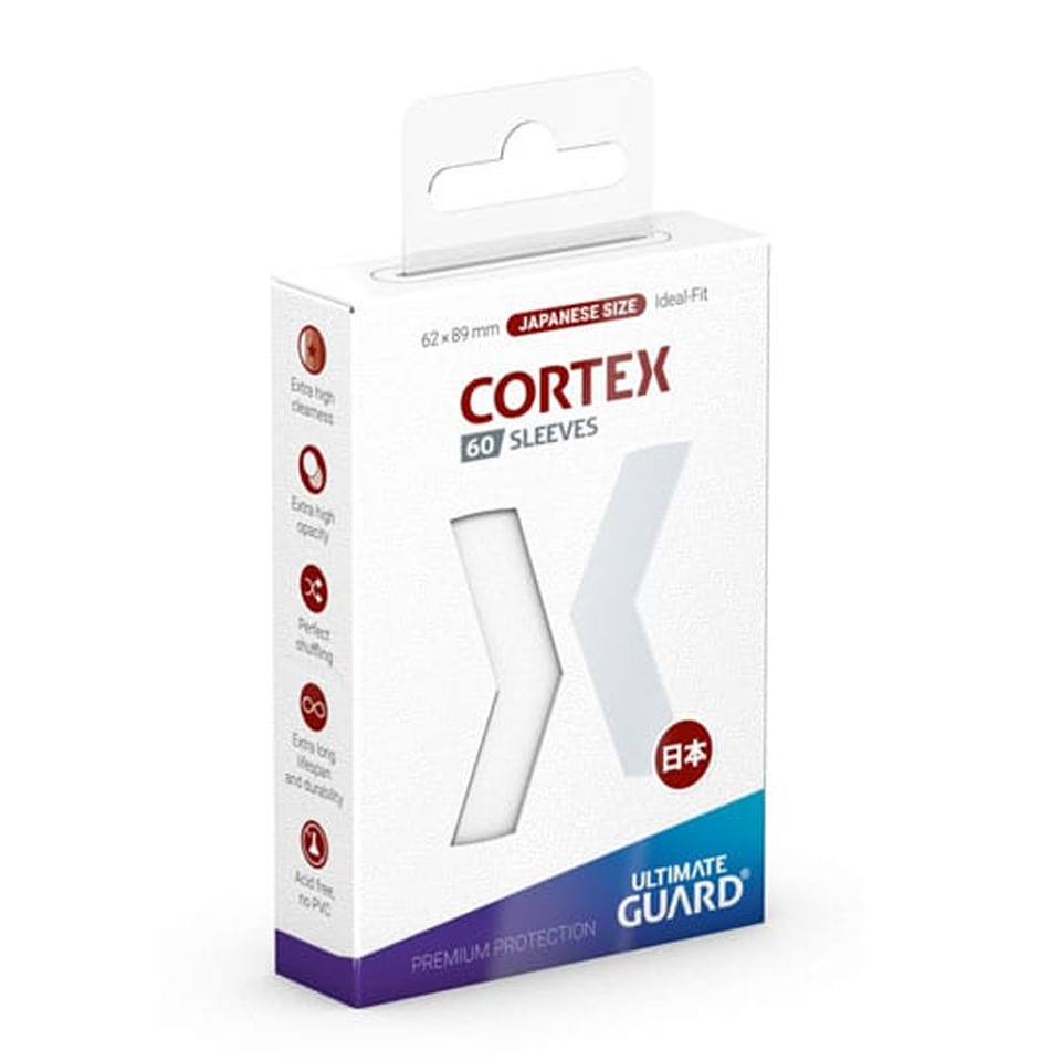 60 Ultimate Guard Cortex Sleeves - White