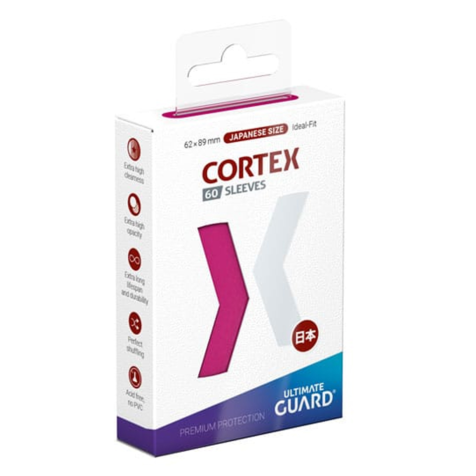 60 Ultimate Guard Cortex Sleeves - Pink