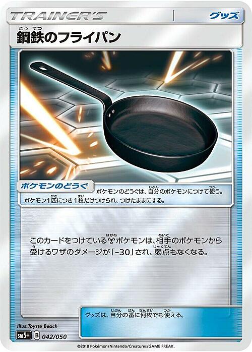 Metal Frying Pan Card Front