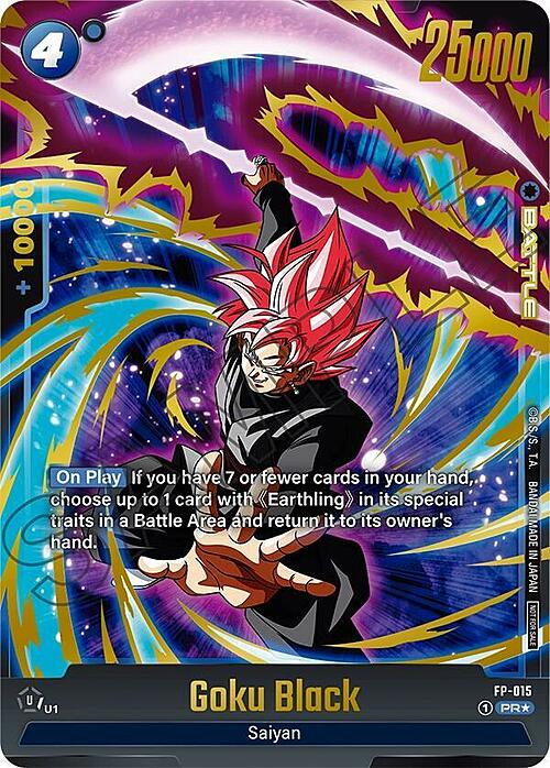Goku Black Card Front