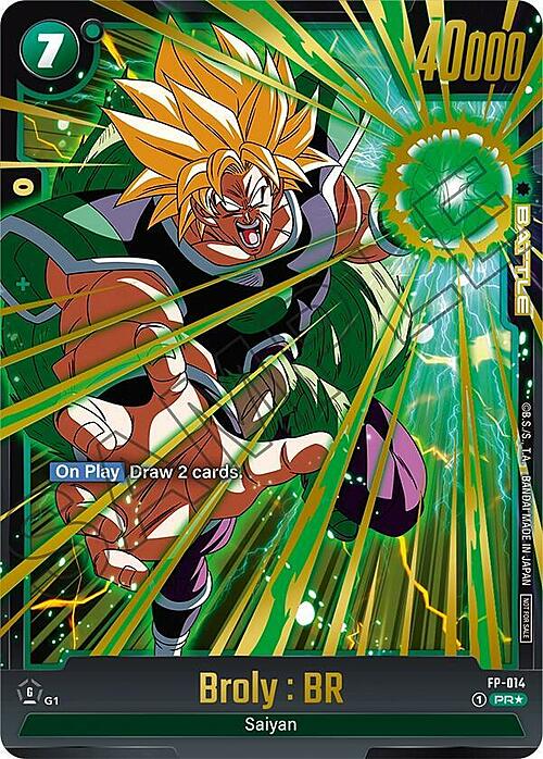 Broly : BR Card Front