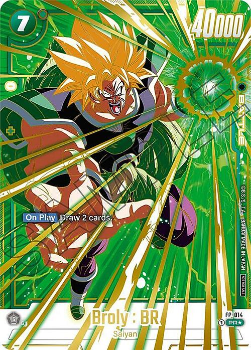 Broly : BR Card Front
