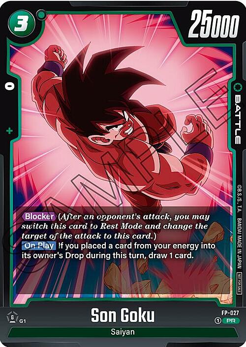 Son Goku ​ Card Front