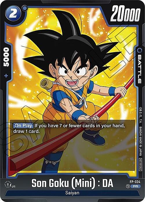 Son Goku : DA ​ Card Front