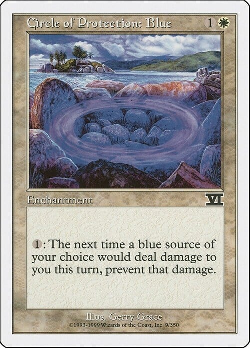 Circle of Protection: Blue Card Front