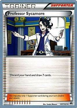 Professor Platan Card Front