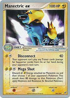 Manectric EX Card Front