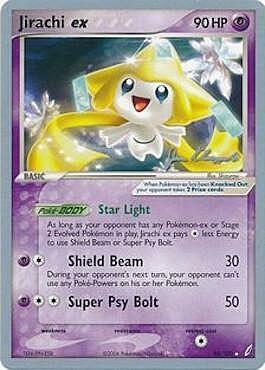 Jirachi EX Card Front