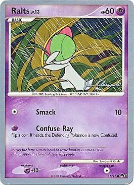 Ralts Lv.13 Card Front