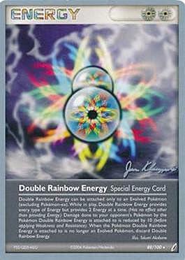 Duplice Energia Arcobaleno Card Front