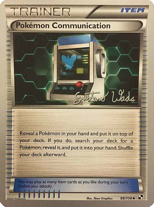Comunicazione Pokémon Card Front
