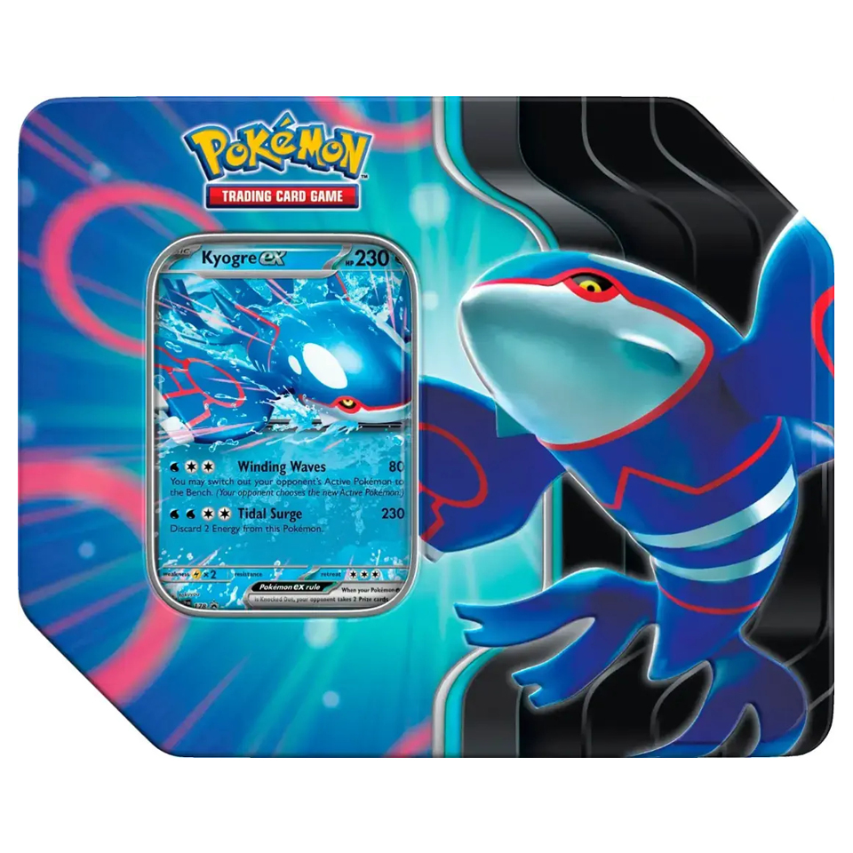 Azure Legends: Kyogre ex Tin