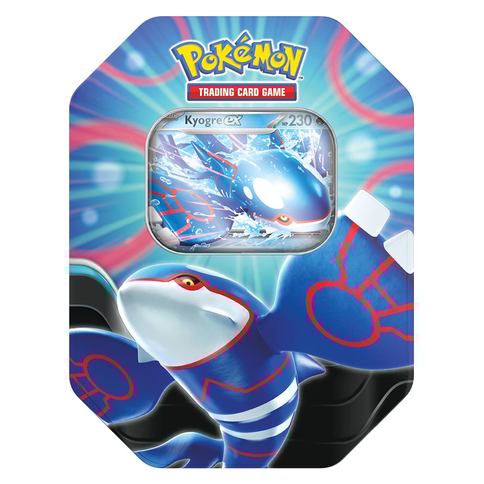 Azure Legends: Kyogre ex Tin