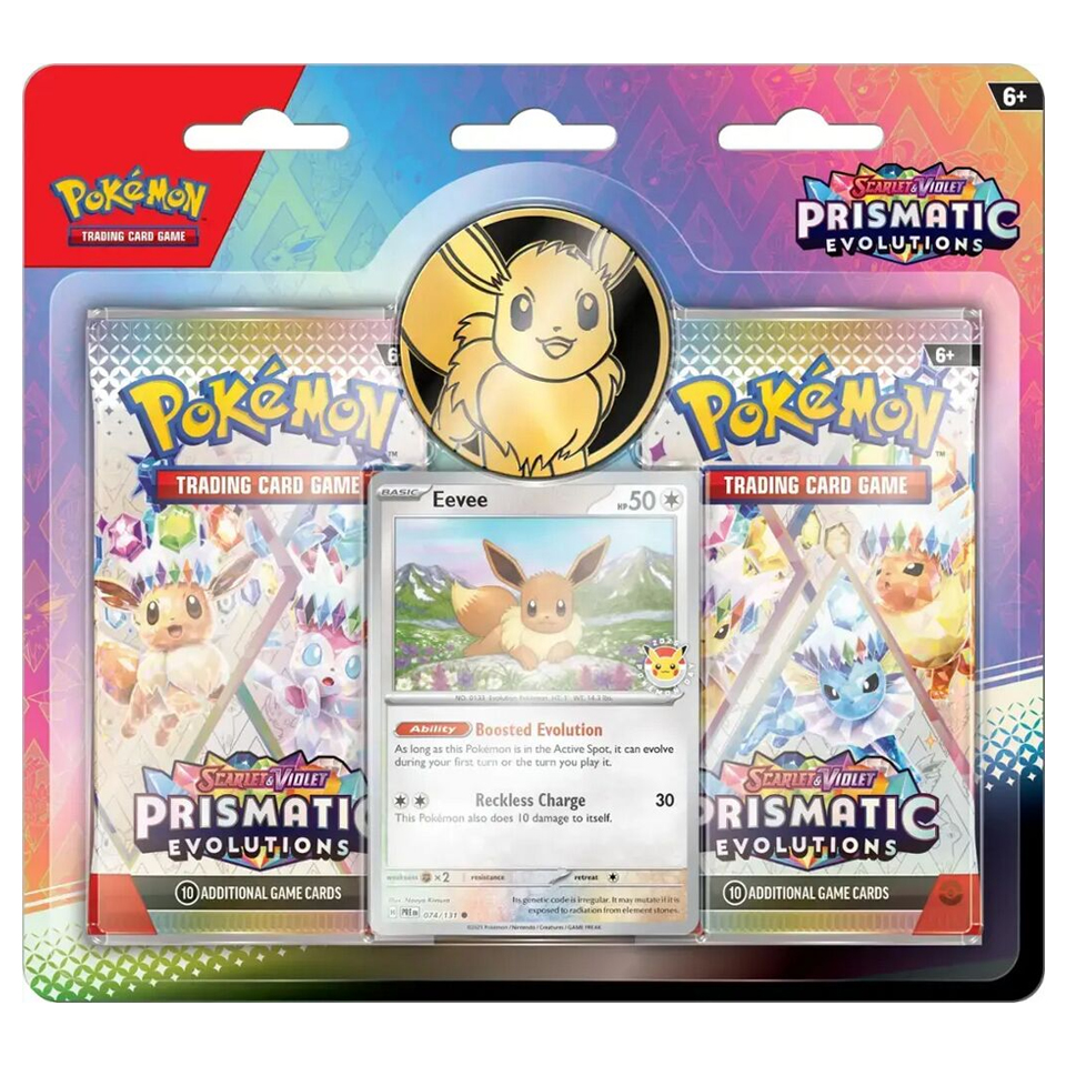 Prismatic Evolutions: Eevee 2-Pack Blister