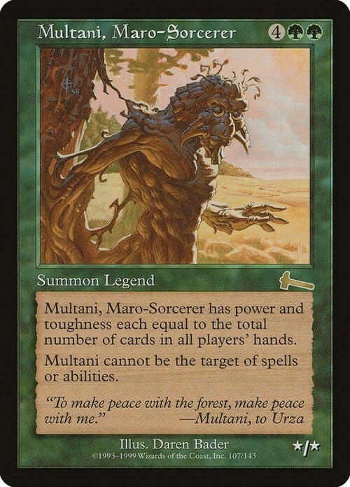 Multani, Maro-Sorcerer Card Front