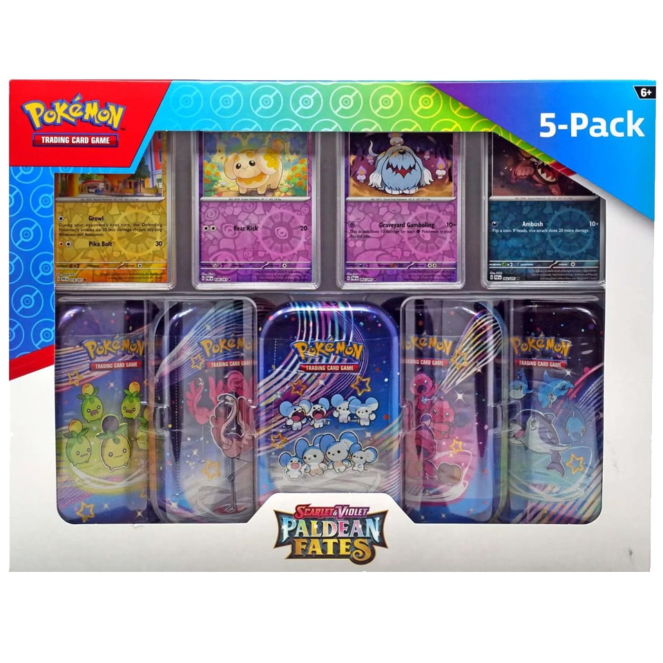 Paldean Fates Mini Tin 5-Pack