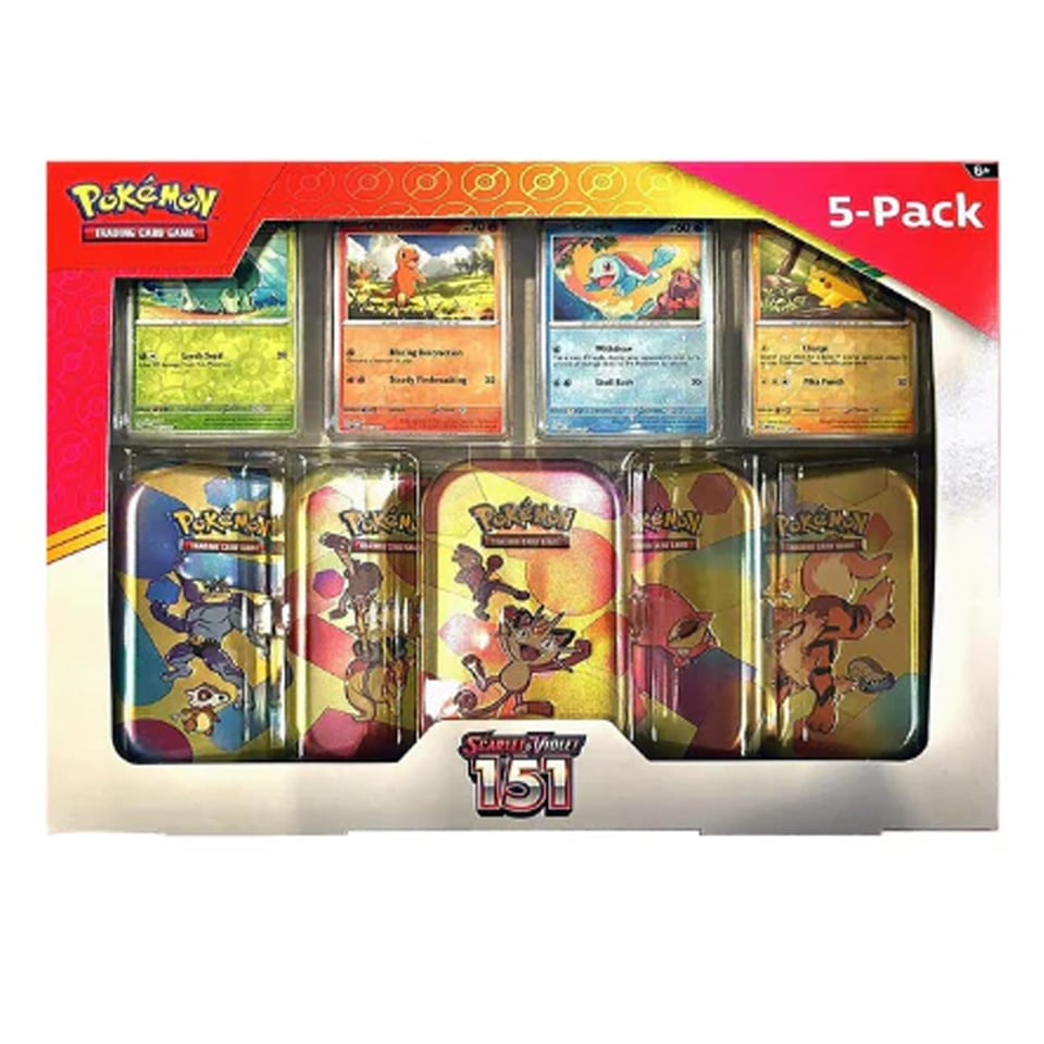 151 Mini Tin 5-Pack