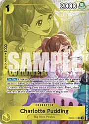 Charlotte Pudding · Winner | Tournament Pack 2024 Oct.-Dec OP03-112