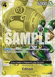 Edison · Winner | Tournament Pack 2024 Oct.-Dec OP07-100