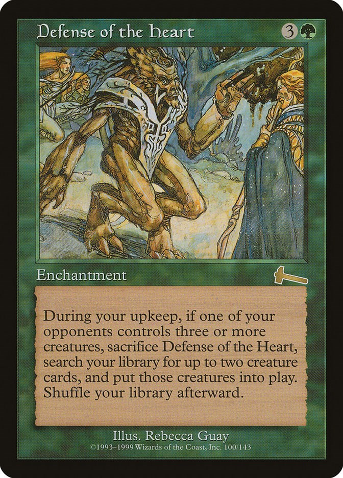 Defense of the Heart Urza's Legacy | Magic | CardTrader Defense of the Heart Urza's Legacy | Magic | CardTrader
