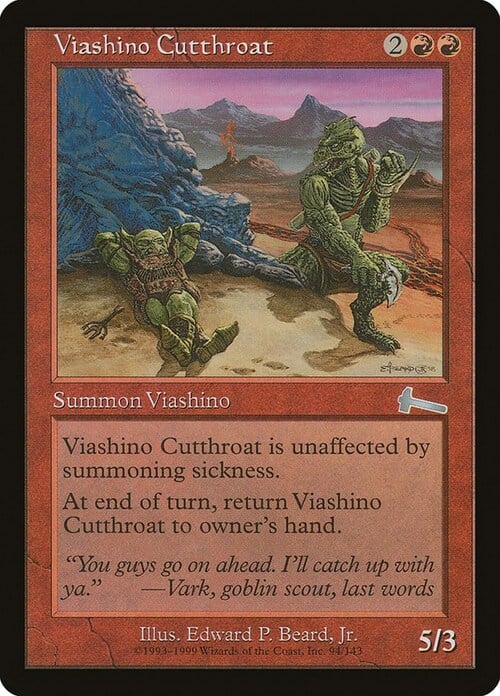 Viashino Cutthroat Card Front