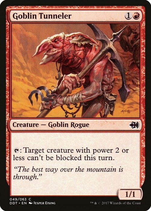 Scavatore Goblin Card Front