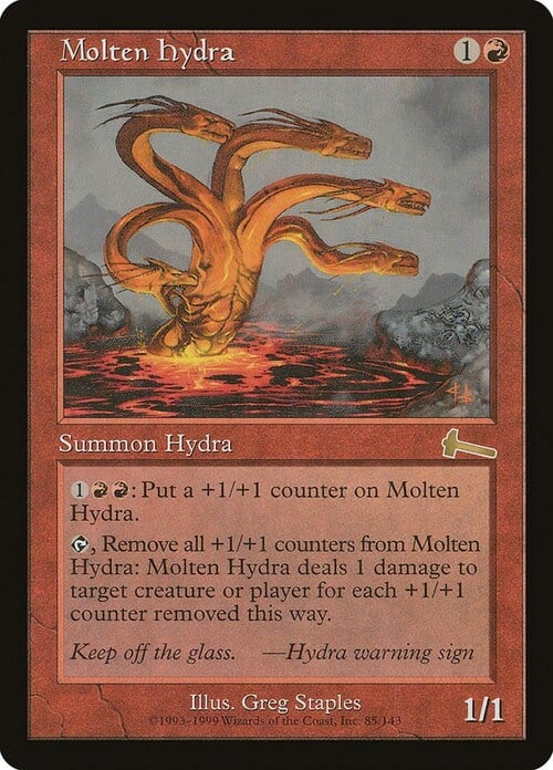 Molten Hydra Card Front