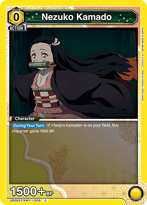 Nezuko Kamado Card Front
